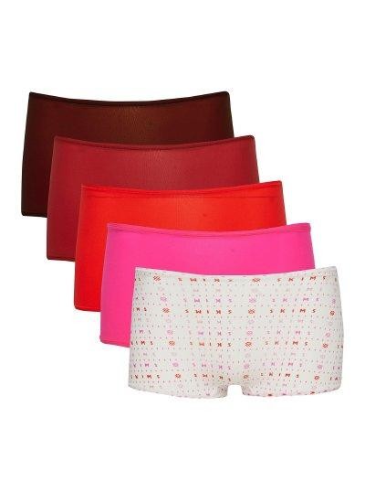 SKIMS 四角短裤五件套