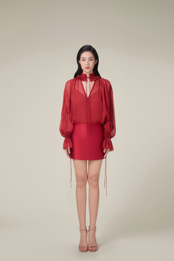 Rosa Skirt - Red
