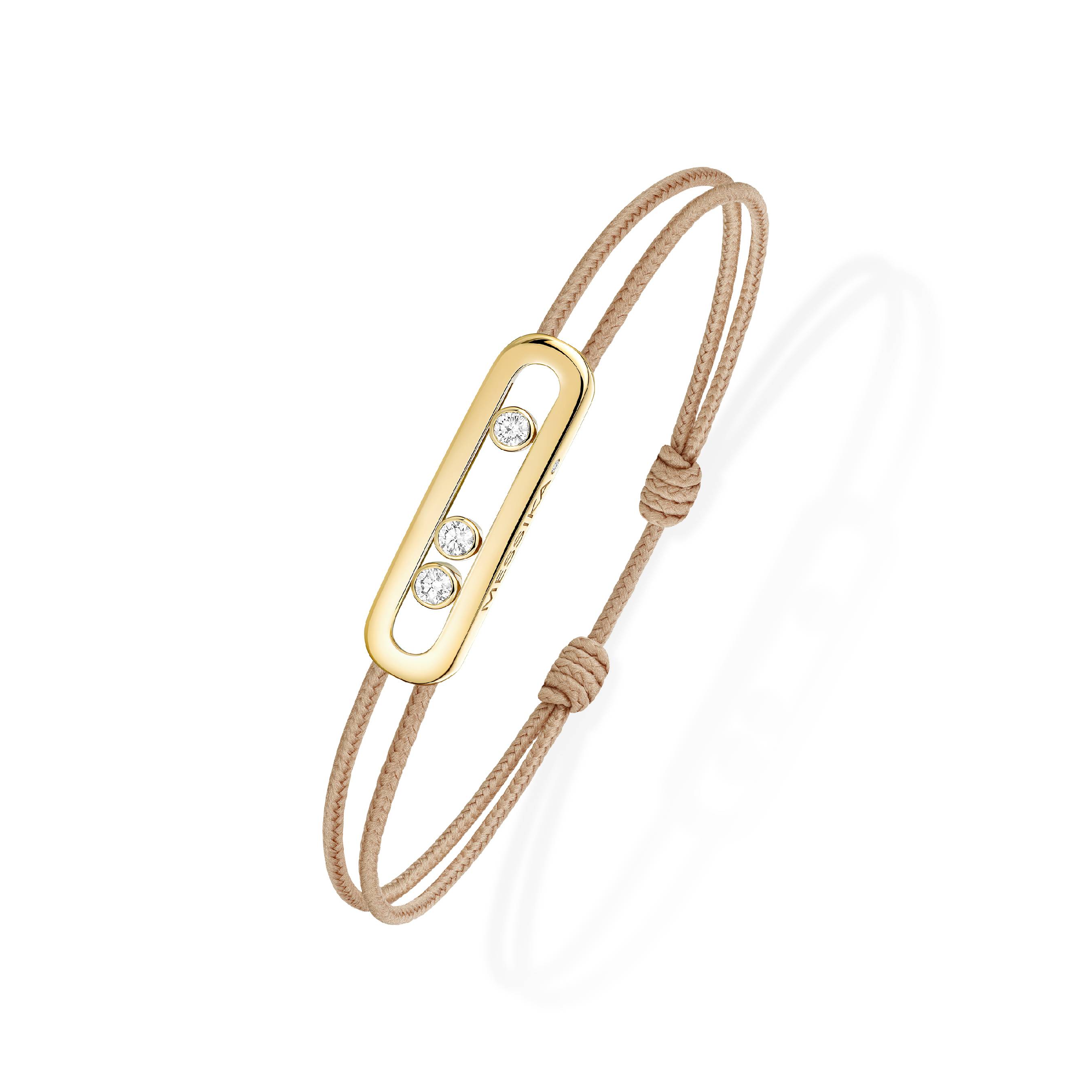 Messika Paris - Bracelet Cordon Messika Care(s) Beige 14099 Y V1
