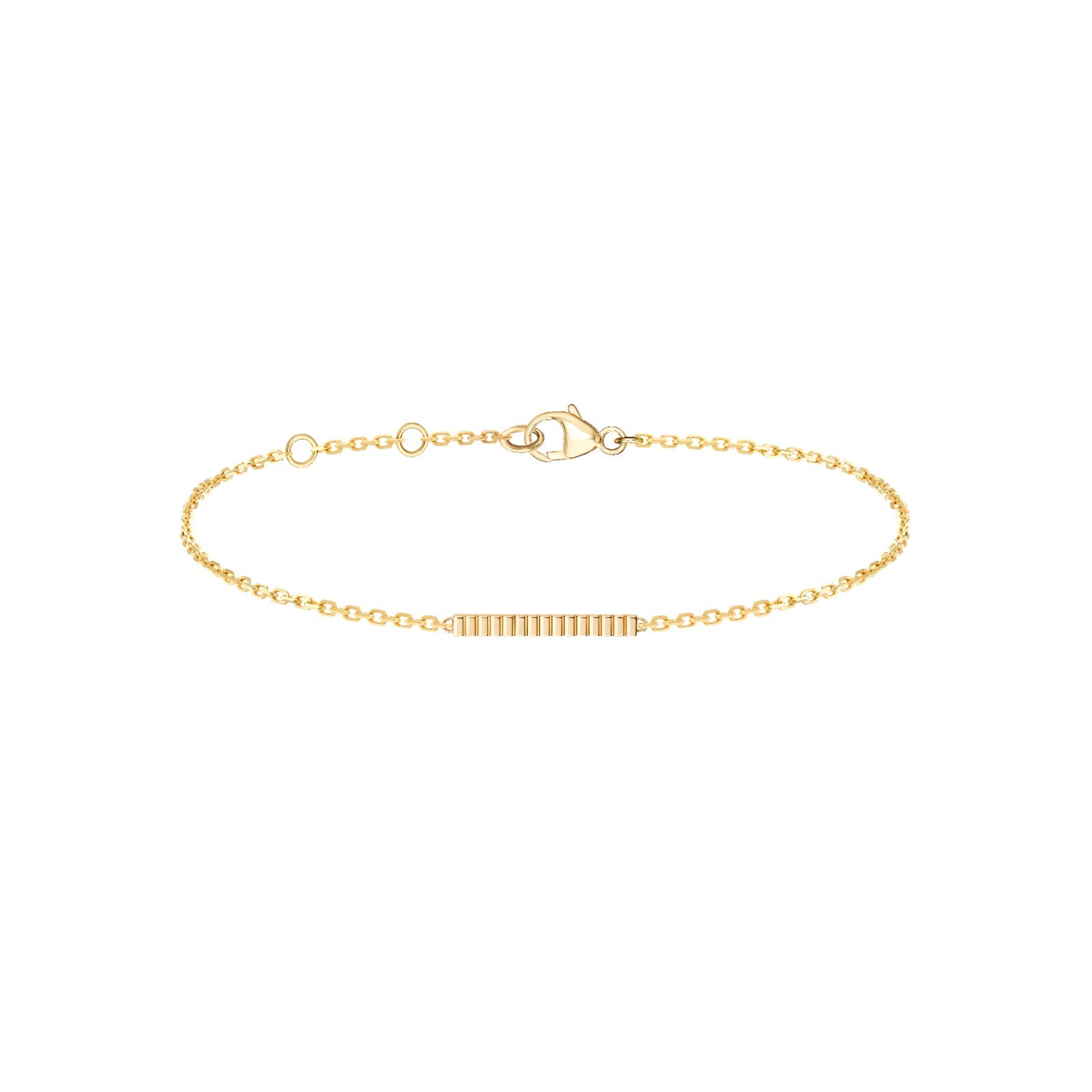 Boucheron宝诗龙Quatre Grosgrain系列黄金手链.jpg