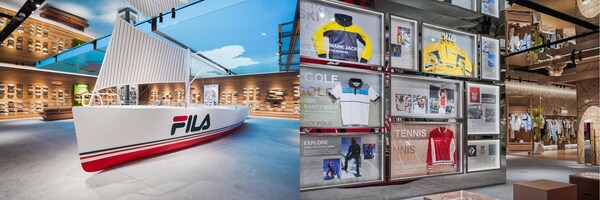 FILA TOPIA以“‘FILA TRI号’复刻”与“荣耀回廊”呈现品牌历史与精神